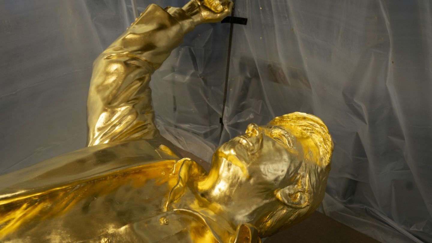 Statue von Donald Trump