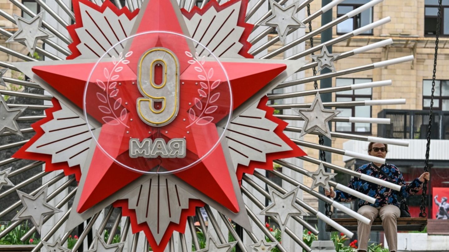 Weltkriegsgedenken in Moskau