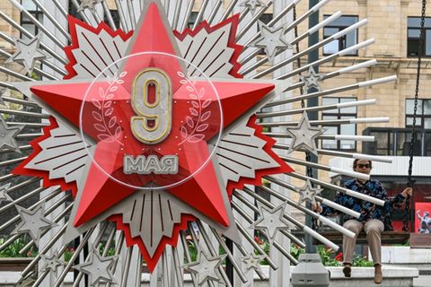 Weltkriegsgedenken in Moskau