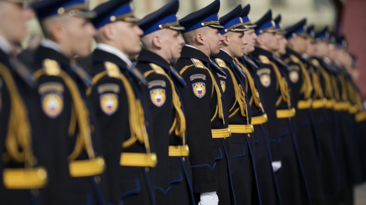 Russische Militärparade zum Sieg über Nazi-Deutschland