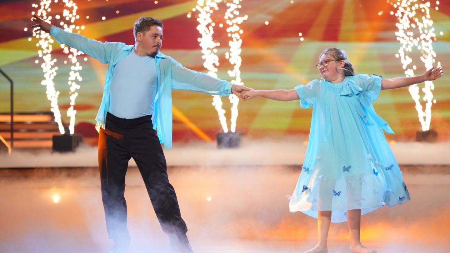 Gustav Schäfer tanzte in seiner letzten „Let’s Dance“-Show mit seiner Tochter Lotti