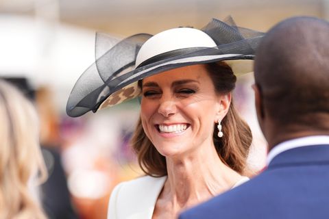 Prinzessin Kate präsentierte sich bei der Gartenparty bestens gelaunt