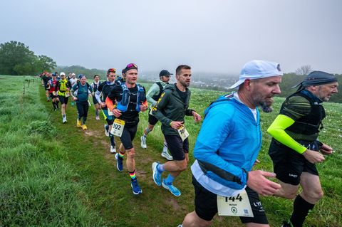 Der Rennsteiglauf ist für viele ein fester Termin im Kalender. Foto: Jacob Schröter/dpa