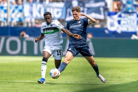 Hannover 96 tat sich beim Auswärtsspiel in Bochum schwer. Foto: David Inderlied/dpa