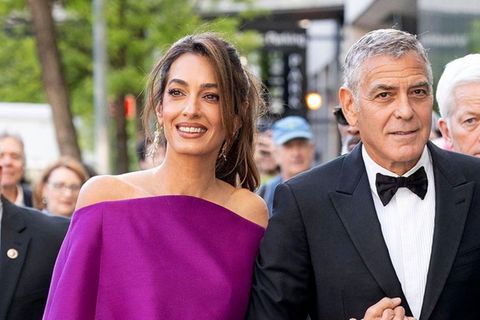 George und Amal Clooney vor rund zwei Wochen in New York.