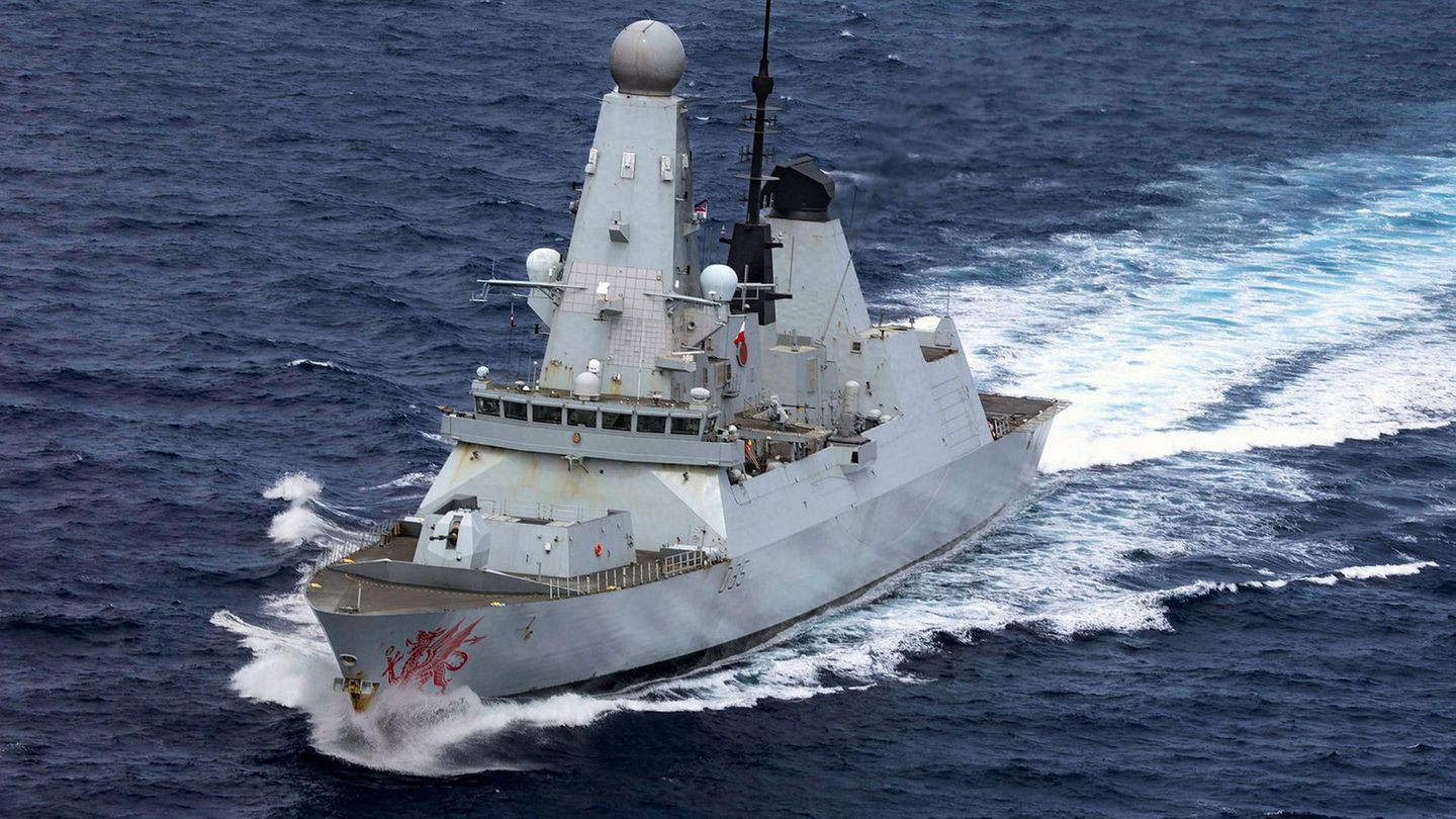 Irankrieg: Britischer Zerstörer HMS Dragon