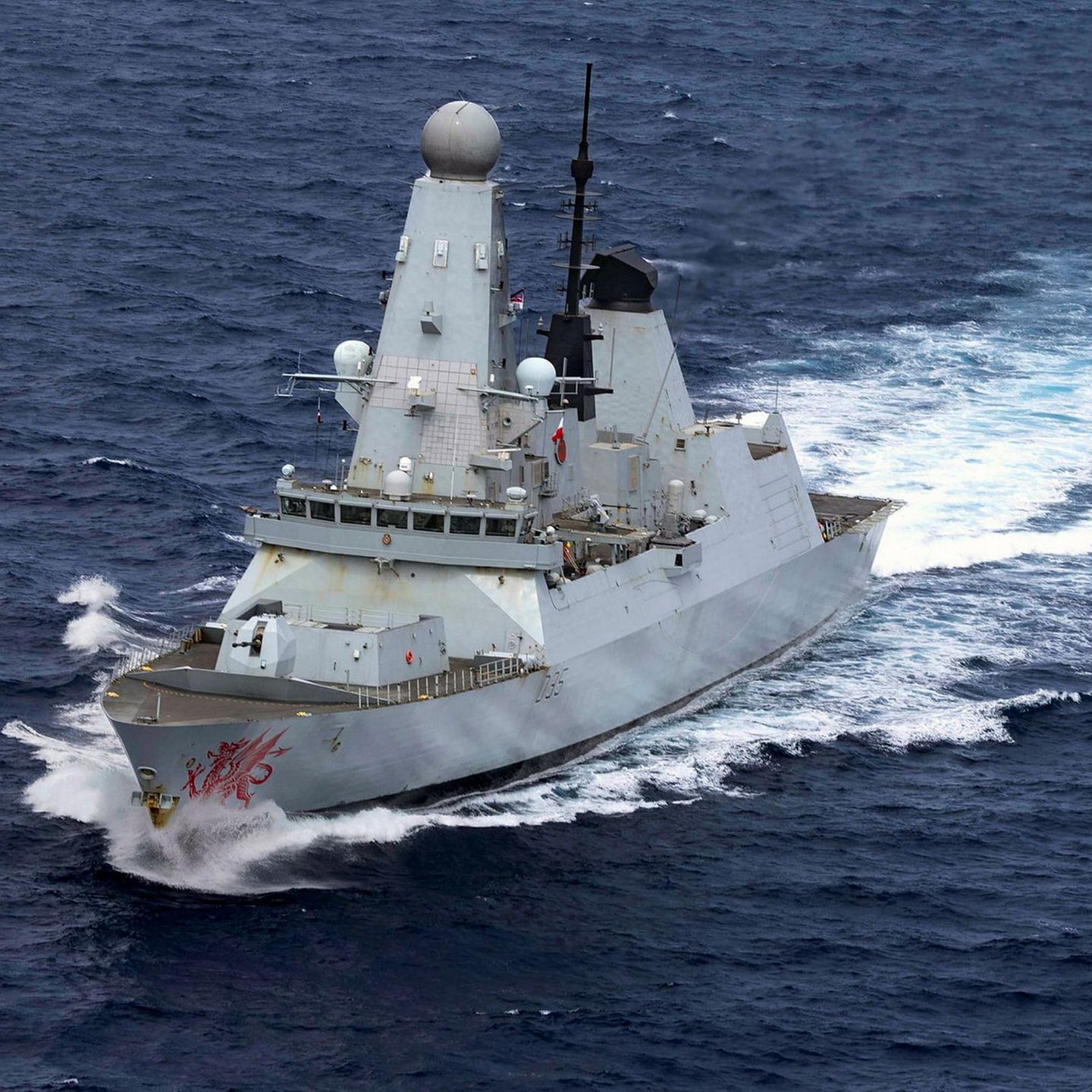 Irankrieg: Britischer Zerstörer HMS Dragon
