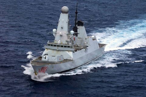 Irankrieg: Britischer Zerstörer HMS Dragon