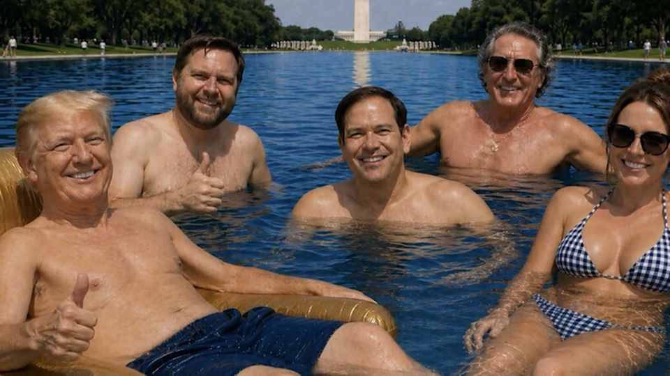 Ballsaal, Golfplatz, „Pool“ – so baut Trump halb Washington um