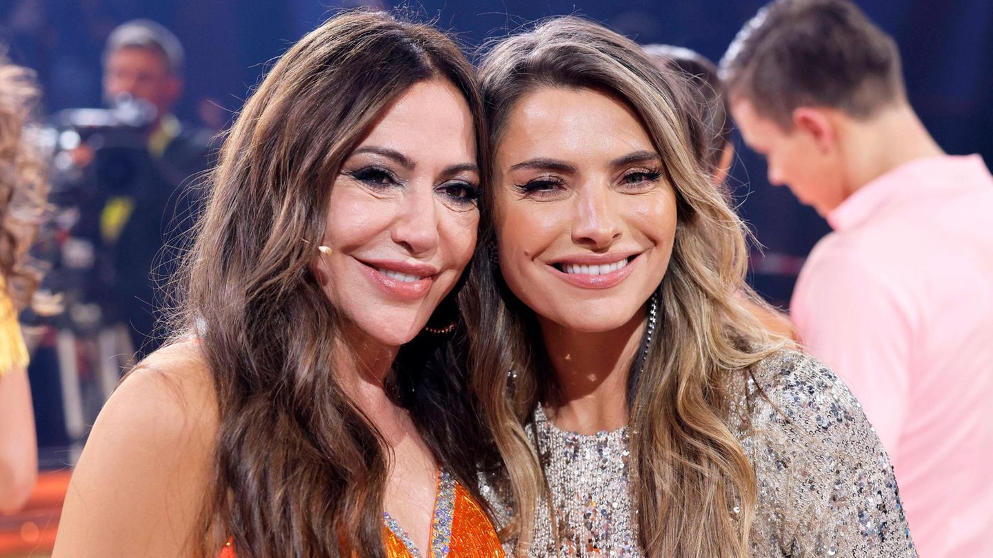 Sophia Thomalla mit ihrer Mutter Simone
