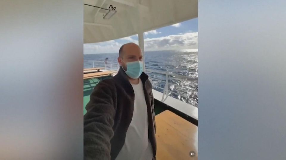 Hantavirus: Passagier filmt Alltag auf Kreuzfahrtschiff