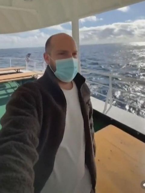 Hantavirus: Passagier filmt Alltag auf Kreuzfahrtschiff