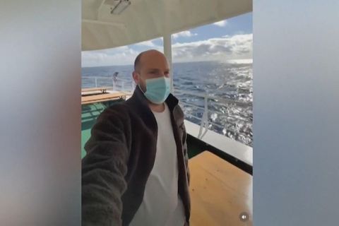 Hantavirus: Passagier filmt Alltag auf Kreuzfahrtschiff