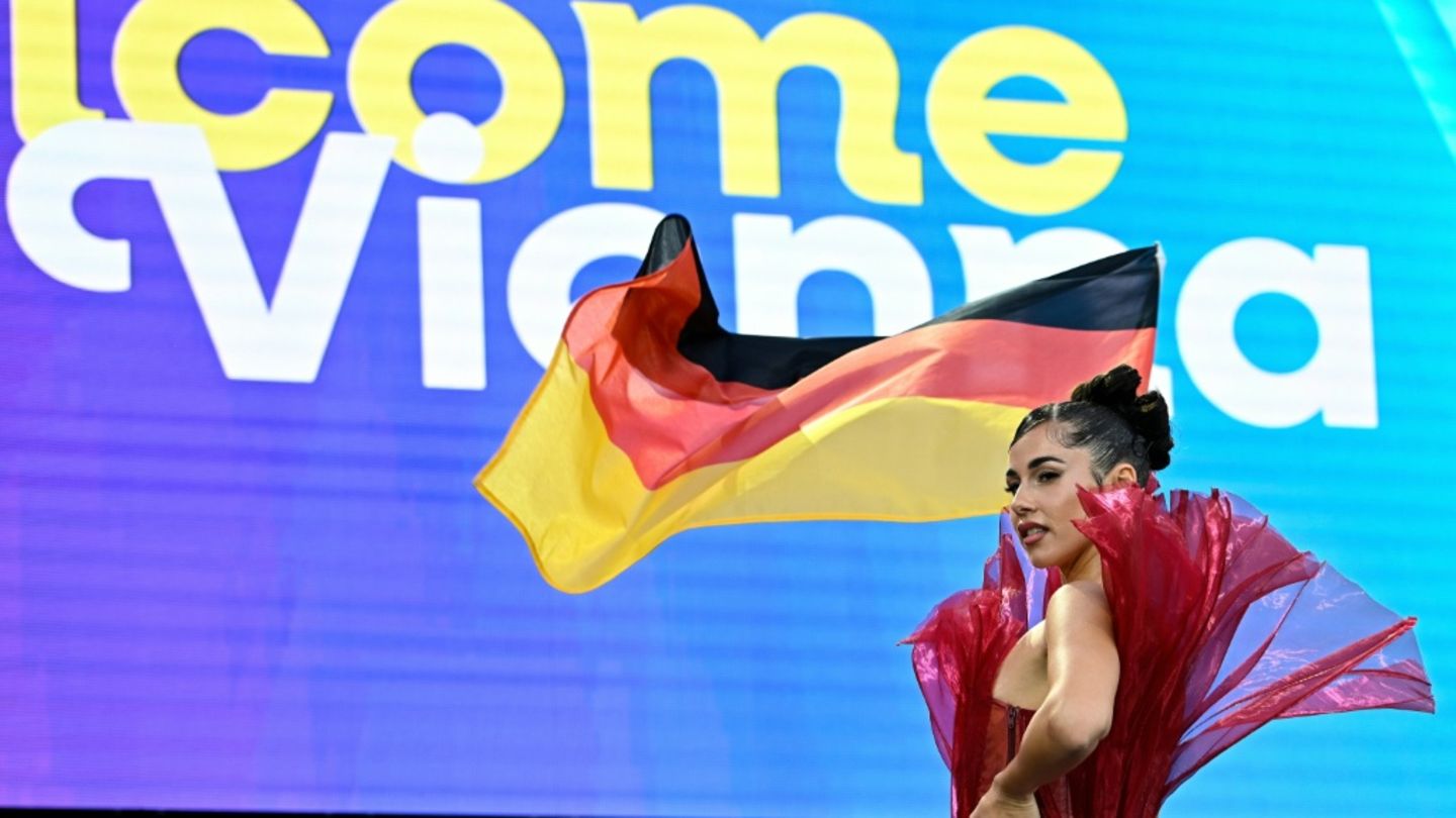 Die Deutsche Sarah Engels bei der Eröffnungszeremonie
