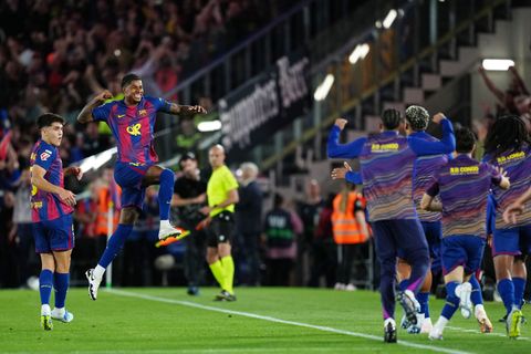 Marcus Rashford ließ den FC Barcelona und seine Fans bereits in der 9. Minute jubeln. Foto: Joan Mateu Parra/AP/dpa