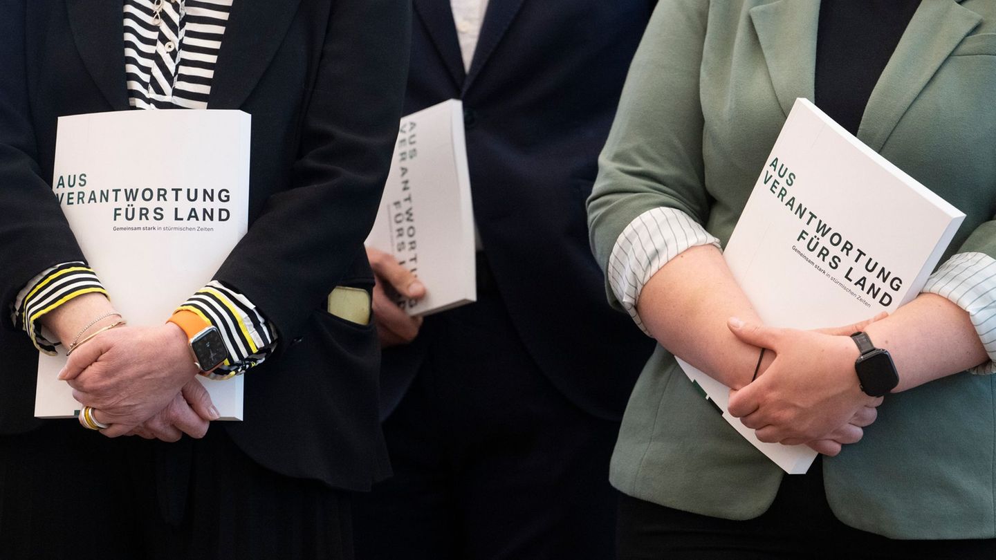 Vorgestellt wurde der Koalitionsvertrag im Südwesten schon vergangene Woche. Jetzt kommen auch offiziell die Unterschriften daru