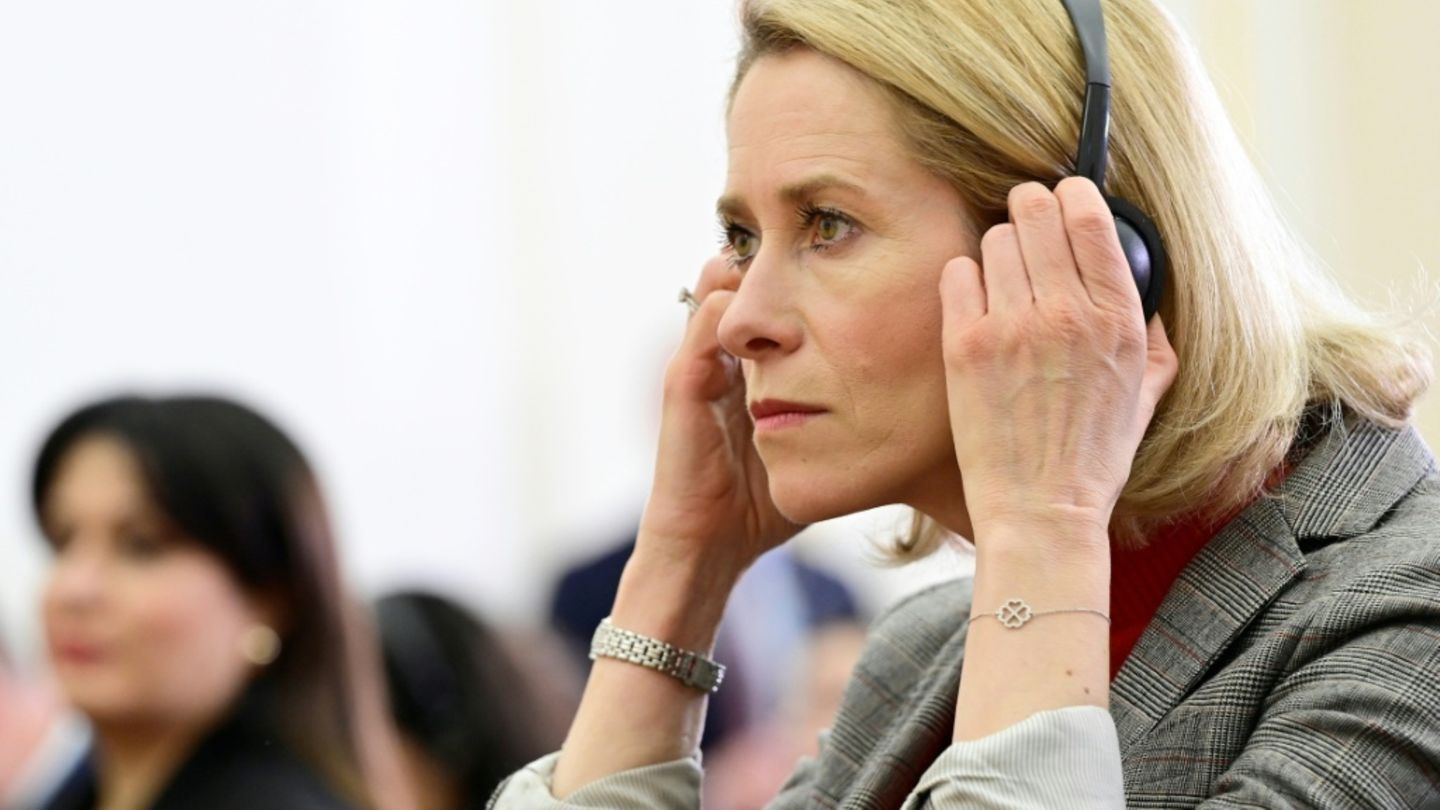 Kaja Kallas vergangene Woche in Eriwan.