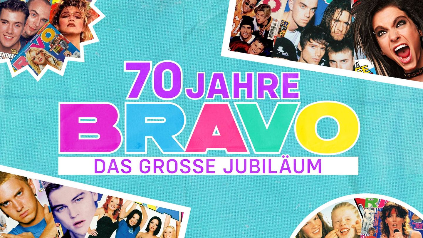 Viele, viele Starschnitte: RTL feiert den 70. Geburtstag der Jugendzeitschrift "Bravo". Mit einer XXL-Doku über dreieinhalb Stunden am Sonntagabend. Dafür öffnete der Bauer-Verlag, der mit RTL gute Geschäftsbeziehungen unterhält, seine Archive.