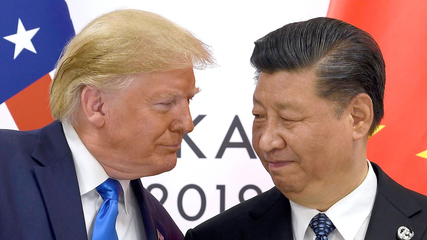 Donald Trump und Xi Jinping