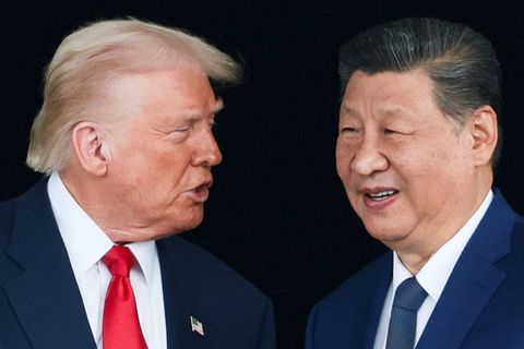 Donald Trump und Xi Jinping