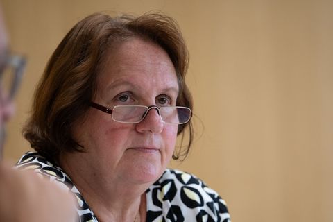 Theresa Schopper: Die bisherige Kultusministerin von Baden-Württemberg soll Wohnungsbauministerin werden. Foto: Markus Lenhardt/