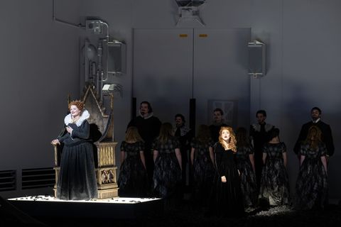 "Of One Blood"ist eine neue Oper über Mary Stuart und Elizabeth I. Foto: Monika Ritterhaus/Bayerische Staatsoper/dpa