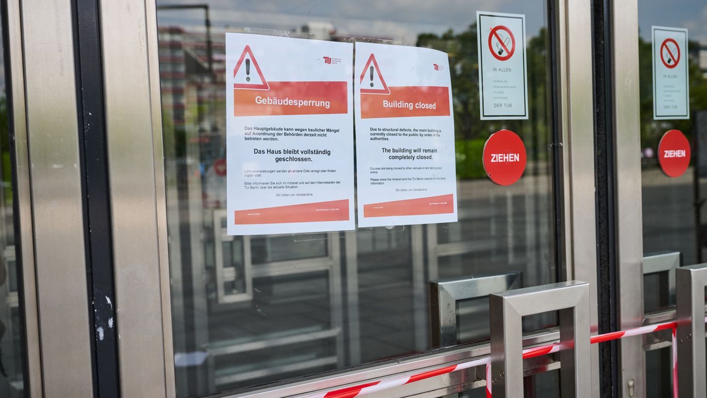 Die Schließung des Gebäudes in Berlin-Charlottenburg trifft Lehrveranstaltungen der Studierenden und die Verwaltung. Foto: Annet