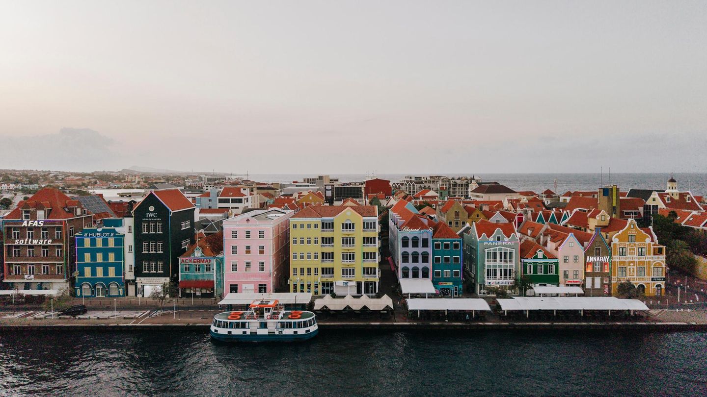 Bunte Kolonialhäuser von Willemstad