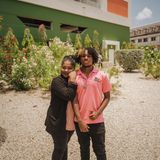 Qmany Seinpaal und seine Mutter