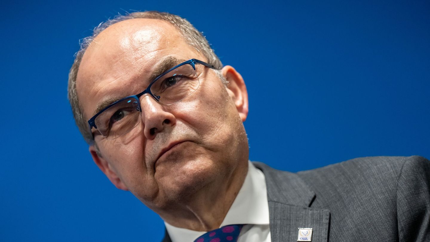 Der Bosnien-Beauftragte der internationalen Gemeinschaft, der Deutsche Christian Schmidt, hat seinen Rücktritt angekündigt. (Arc