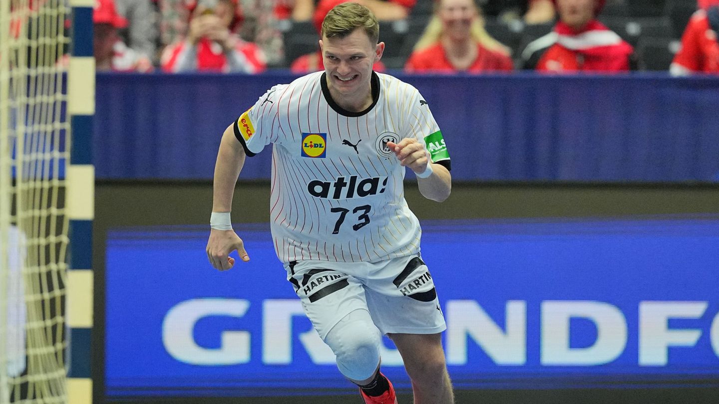 Der Melsunger Timo Kastening wurde für die Testspiele gegen Dänemark nachnominiert. (Archivbild) Foto: Sören Stache/dpa