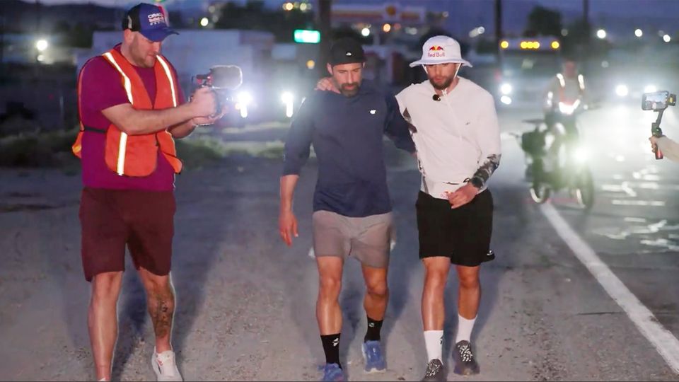 Arda Saatçi im Zieleinlauf
