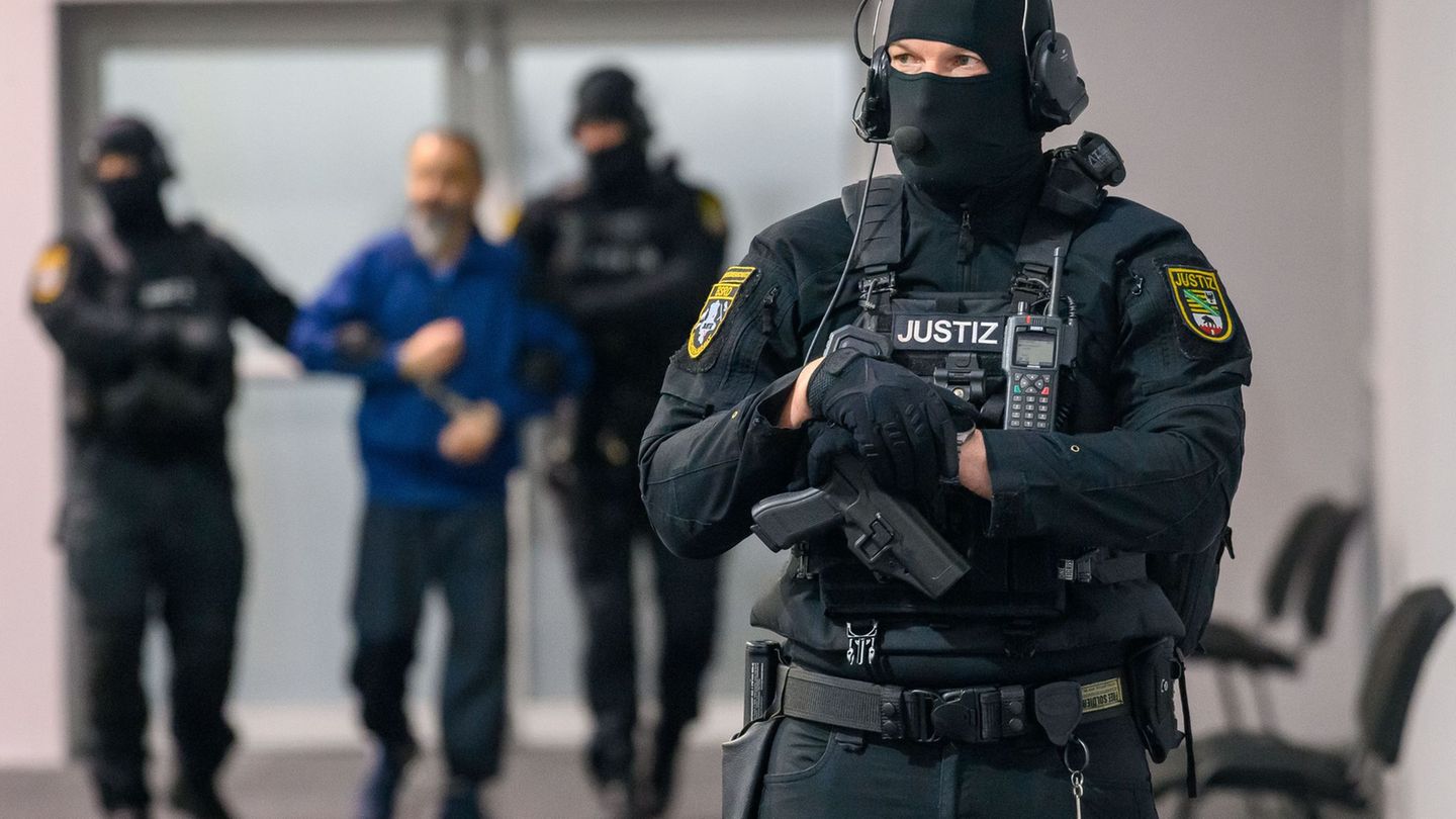 Der Prozess gegen den Todesfahrer vom Magdeburger Weihnachtsmarkt wird unter hohen Sicherheitsvorkehrungen geführt. (Archivbild)