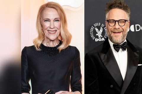 Seth Rogen feiert Catherine O'Hara.