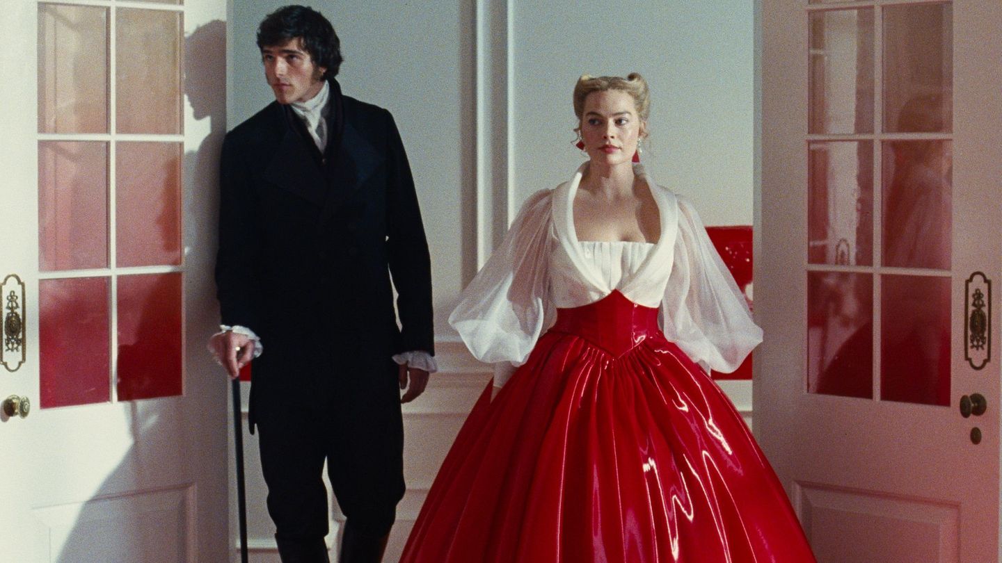 Üppige Ausstattung und jede Menge romantisches Drama: "Wuthering Heights – Sturmhöhe" mit Jacob Elordi und Margot Robbie basiert auf einem Roman von Emily Brontë aus dem Jahr 1847.