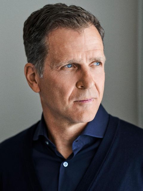 Oliver Bierhoff wird für den stern fotografiert