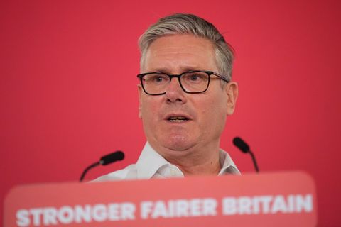 Bei seiner Krisenrede am Montag zeigte sich der britische Premier noch kämpferisch. Foto: James Manning/PA Wire/dpa