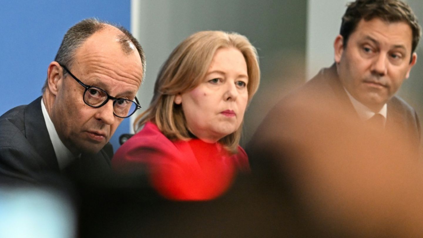 Merz, Bas und Klingbeil (v.l.)