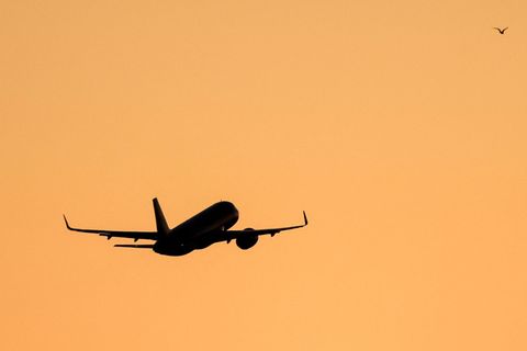 Sex im Flugzeug: Ein Flieger hebt ab (Symbolbild)