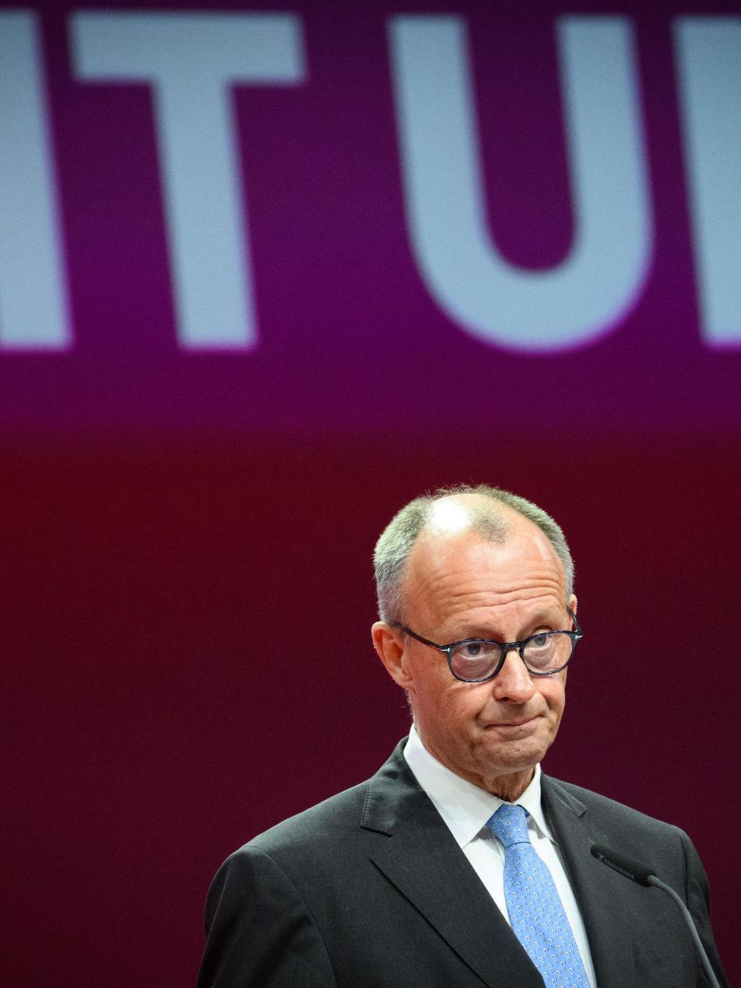 Bundeskanzler Friedrich Merz beim Deutschen Gewerkschaftsbund