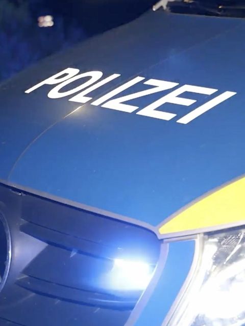 Ein Polizeiwagen