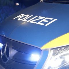 Ein Polizeiwagen