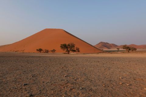 Blick auf die Dünen von Sossusvlei