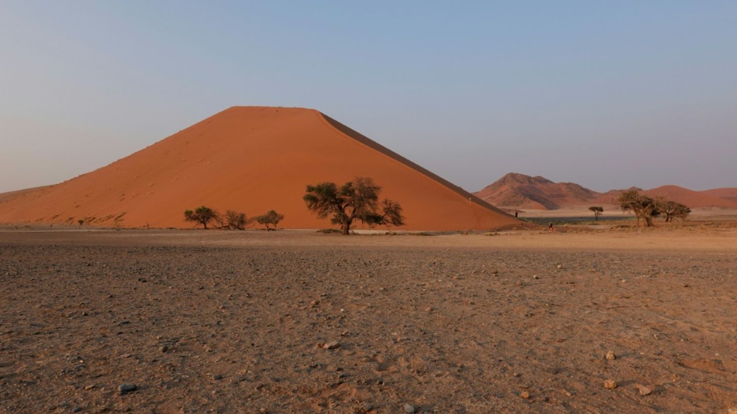 Blick auf die Dünen von Sossusvlei
