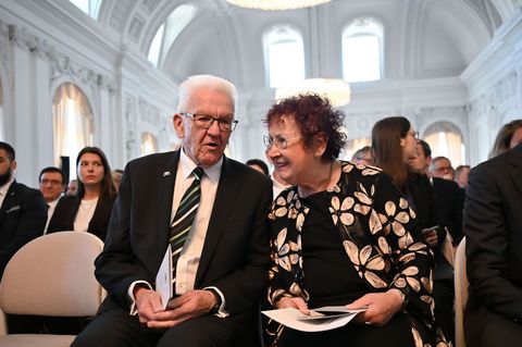 Gerlinde Kretschmann hatte sich 2021 mitten im Wahlkampf wegen Brustkrebs behandeln lassen müssen. (Archivbild) Foto: Katharina