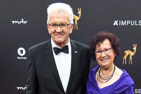 Winfried und Gerlinde Kretschmann sind seit 1975 verheiratet, haben drei Kinder und auch schon Enkel.