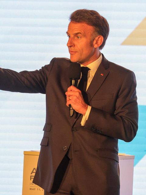 Macron maßregelt zu lautes Publikum