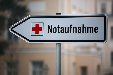 Der Angegriffene in Torgau kam ins Krankenhaus (Symbolbild)