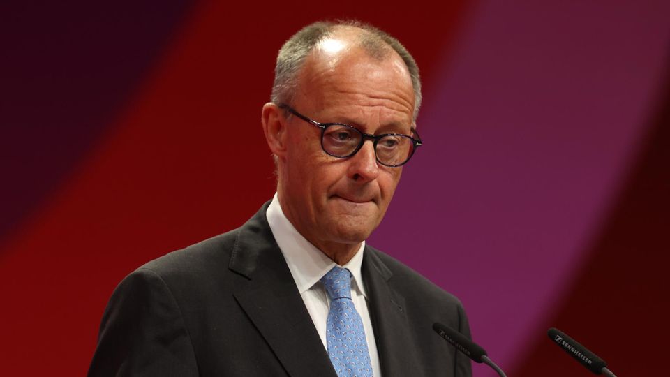 Friedrich Merz beim DGB