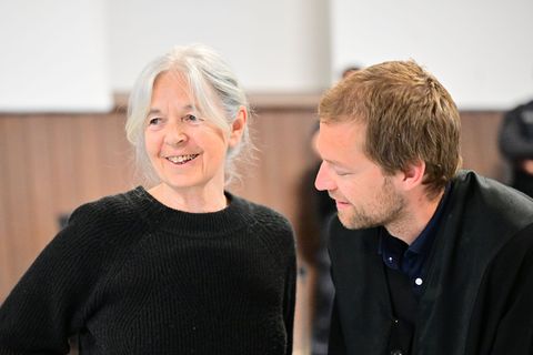 Der Prozess gegen Daniela Klette vor dem Landgericht Verden neigt sich dem Ende zu. Foto: Sina Schuldt/dpa